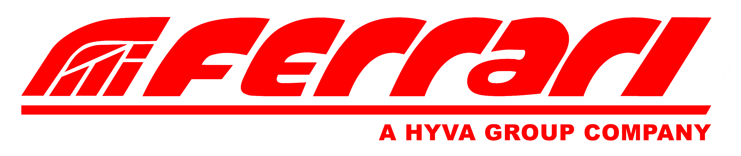 Ferrari A Hyva Group Company Logo